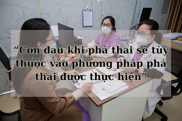 Phá thai có đau không?